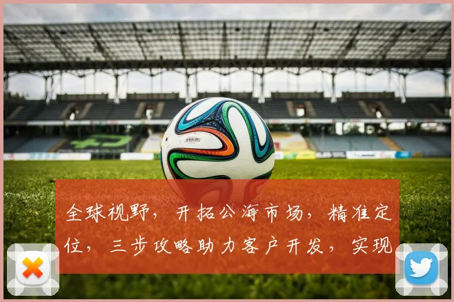 全球视野，开拓公海市场，精准定位，三步攻略助力客户开发，实现共赢未来